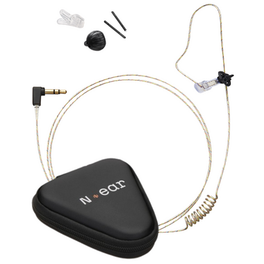 N-Ear 360 Flexo - Covert Police Listen Only Earpiece, 3.5mm Connector, 22 Inch Cable