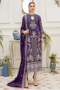 Embroidered Maryam's Chiffon Collection France 01