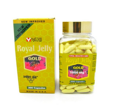 Vital Royal Jelly 200 softgels 바이탈 로얄젤리