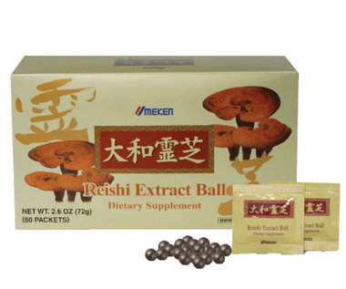 Umeken Reishi Extract Balls 우메켄 영지버섯 엑기스 (60 packs) 