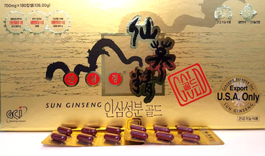Sun Ginseng Gold (180 capsules)