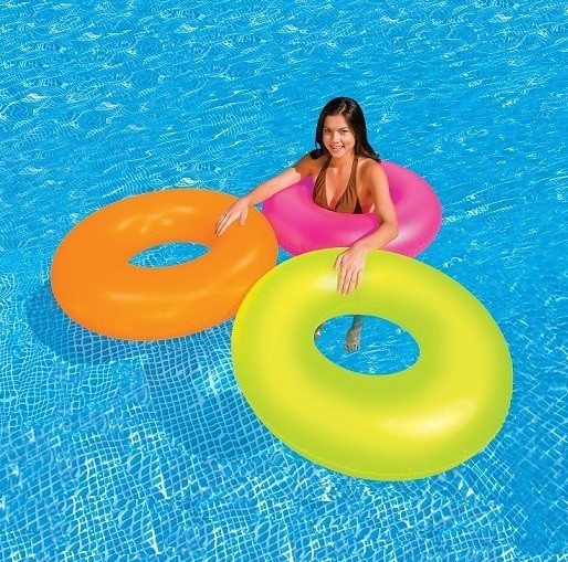 INFLATABLE 42 INCH RIVER TWISTER RUBBER RING SWIMMING POOL RIDE ON TUBE 