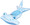 Inflatable Hammerhead Shark Kid's Ride-On Swimming Pool Toy Bestway 