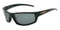 Hammerhead sunglasses 3811 with shiny black frame and smoke 1.0mm TAC polarized lenses