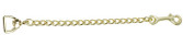 18" / 45cm Brass Plate Lead Chain