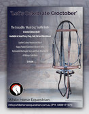 The Crocodillo..'Mock Croc' Snaffle Bridle