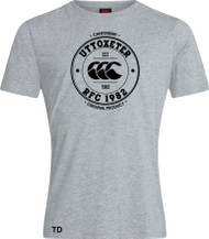 Uttoxeter Grey CCC Established Graphic T-Shirt 