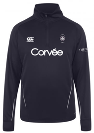 Kettering Town CC Adult Squad Navy Team ¼ zip Midlayer 