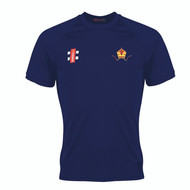Harborne Cricket Adult Matrix V2 Navy T-Shirt