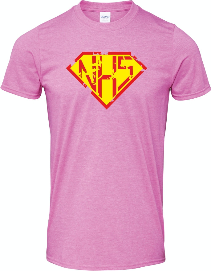 Nhs superhero t shirt Clearance
