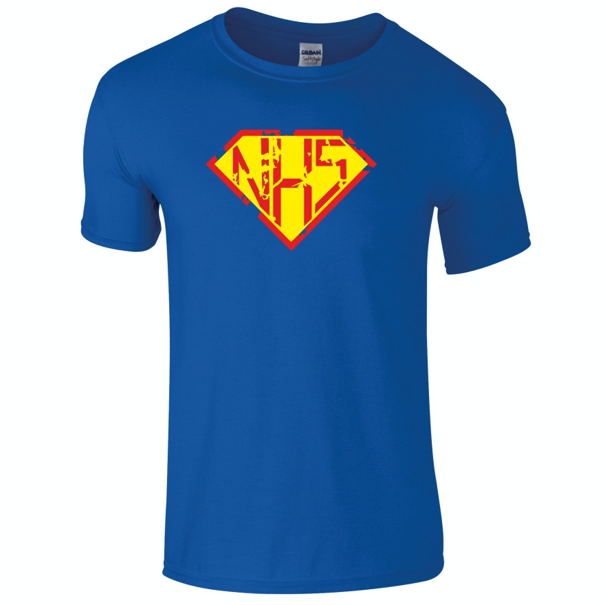 Nhs superhero t shirt Clearance
