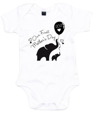 Our First Mother's Day baby bodysuit