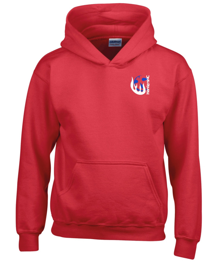 Harriers Netball Red Youth Hoodie - Speed One Sports
