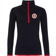 Birmingham Moseley Netball Club Women's Black ½ Zip Sweatshirt