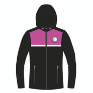 Holly Lodge 6th Form Adult Rain Jacket Black/Fuchsia - ORDER BY 9/9/22 – DELIVERY W/C 17/10/22