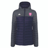 STFC Lamezai Womens Padded Jacket- Blue Marine Grey