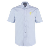 Uttoxeter Light Blue Short Sleeve Classic Fit Oxford Shirt