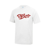 COB Rockets - Adults Arctic White dry Tee