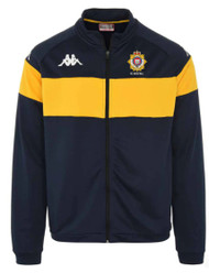 RLC Basketball Kappa Dacone Track Top in Navy and Yellow 