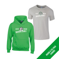 West Bromwich Basketball Junior Hoodie and Tee Pack