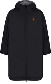 Uttoxeter Rugby Adult All Weather Robe in Black