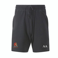ARMY WARRIORS BASKETBALL PLAYERS - BLACK COTTON SHORTS