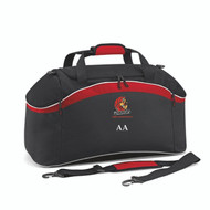 ARMY WARRIORS BASKETBALL PLAYERS - BLACK/RED HOLDALL