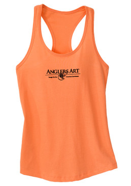 Anglers Women's Racerback Tank-Coral