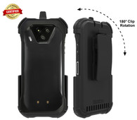 Wireless Protech Swivel Belt Clip Holster for Kyocera DuraForce Ultra 5G E7110. Secure fit, Quick Release Latch and Heavy Duty Swivel Belt Clip Holster 