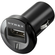 DYNEX Car Charger Single Port 1amp Output 5V 1000mA   DX-ACDC2XD
