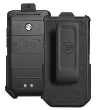 Cat S22 Flip Secure fit, Lightweight Holster with Quick Release Latch and Swivel Belt Clip
