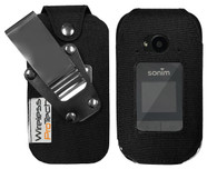 Sonim XP3 PLUS XP3900 Nylon Fitted Case with Quad Lock Belt Clip by Wireless ProTech
