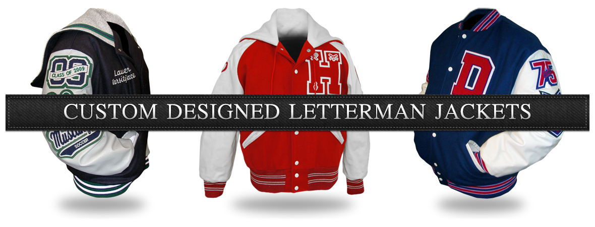Custom Designed Letterman Jackets by Mount Olympus Awards