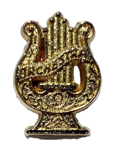 Orchestra Lyre Varsity Letter Pins