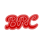 3 Inch BRC: Scarlet Red Chenille with White Chain on Scarlet Red Top Felt on White Bottom Felt