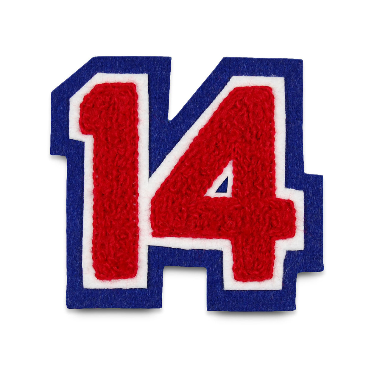 2-Digit Jersey Number Chenille Patch