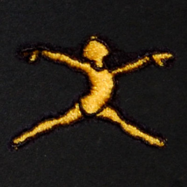Dancer Embroidered Swiss Insert