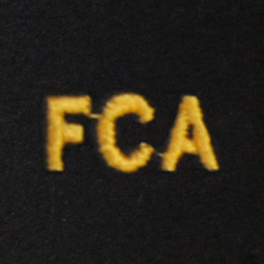 FCA Embroidered Swiss Insert