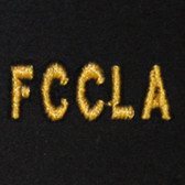FCCLA Embroidered Swiss Insert