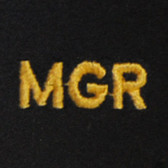 Manager Embroidered Swiss Insert