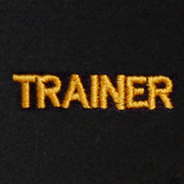 Trainer Embroidered Swiss Insert