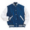 Royal Blue and White Varsity Letterman Jacket