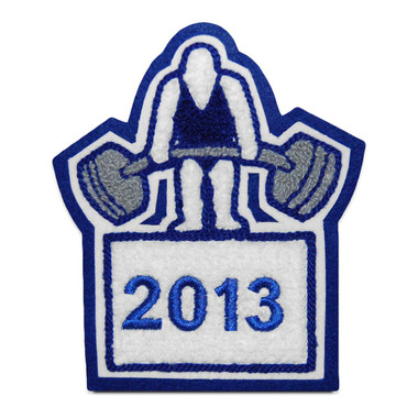 Weightlifter Sports Patch