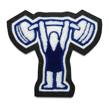 Weightlifter (Plain) Sports Patch