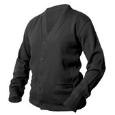 Charcoal Letterman Sweater