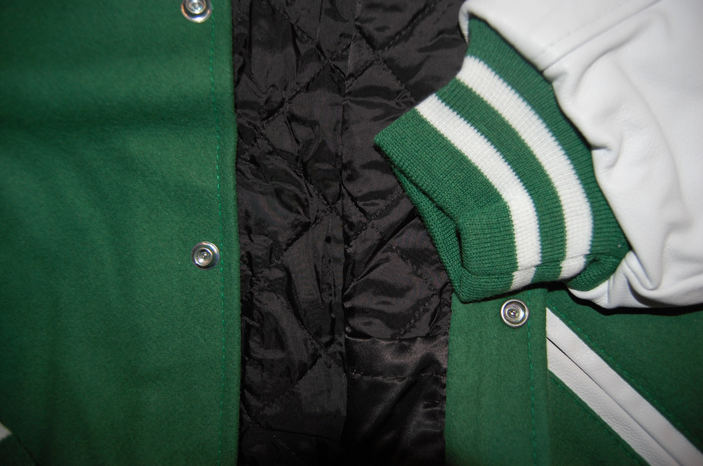 4-H Green and White Varsity Jacket - Jacketars