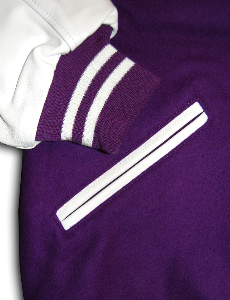 Varsity Jacket | Special Purple Vinyl / White