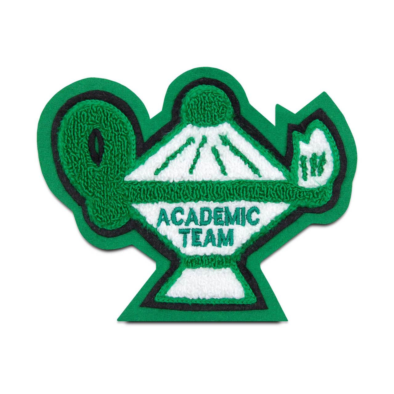 Lamp of Knowledge Activity Patch - Letterman Jacket Patches