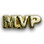 MVP Varsity Letter Pin