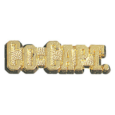Co-captains on sports teams or cheerleading squads will want to wear these pins on their varsity letter.